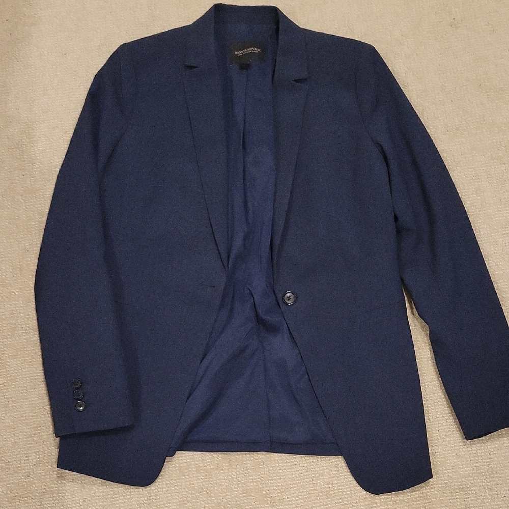 Banana Republic Blue Sport Coat Modern Tailored Blazer